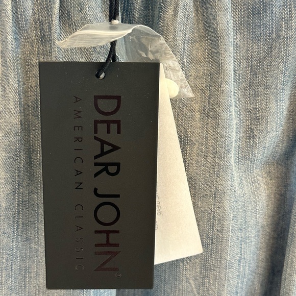 New Dear John Sleeveless Blue denim Top with Tags !! - Picture 6 of 8